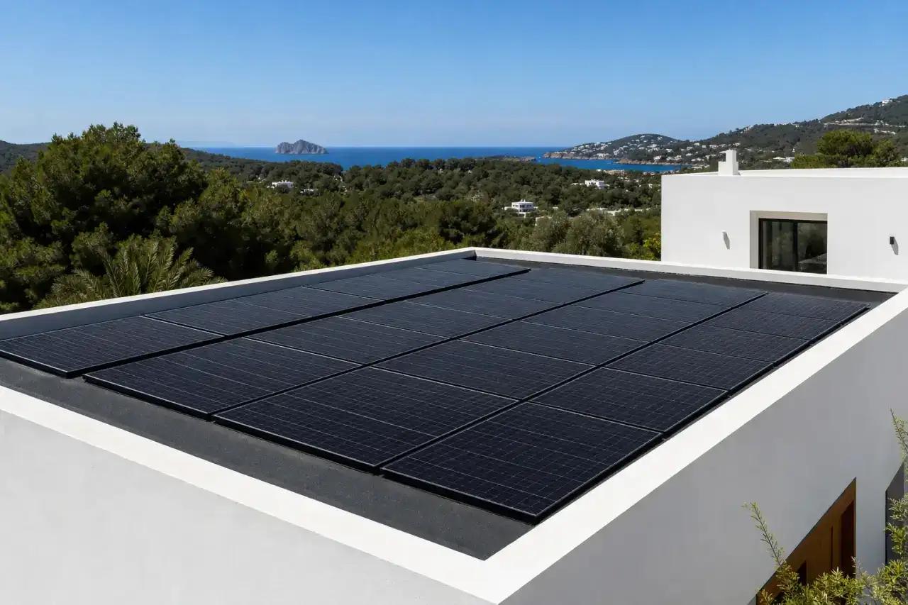 Sandwich Roofing & Solar — Ibossim Construction Ibiza