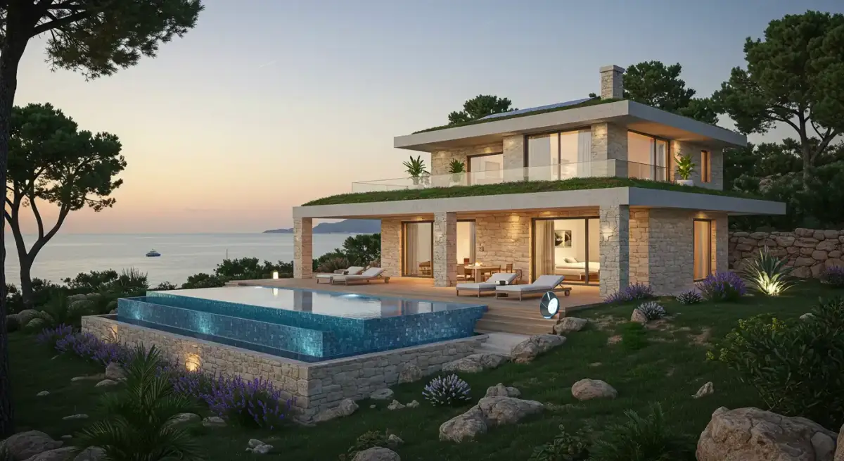 Optimiza la eficiencia energética en villas de lujo
