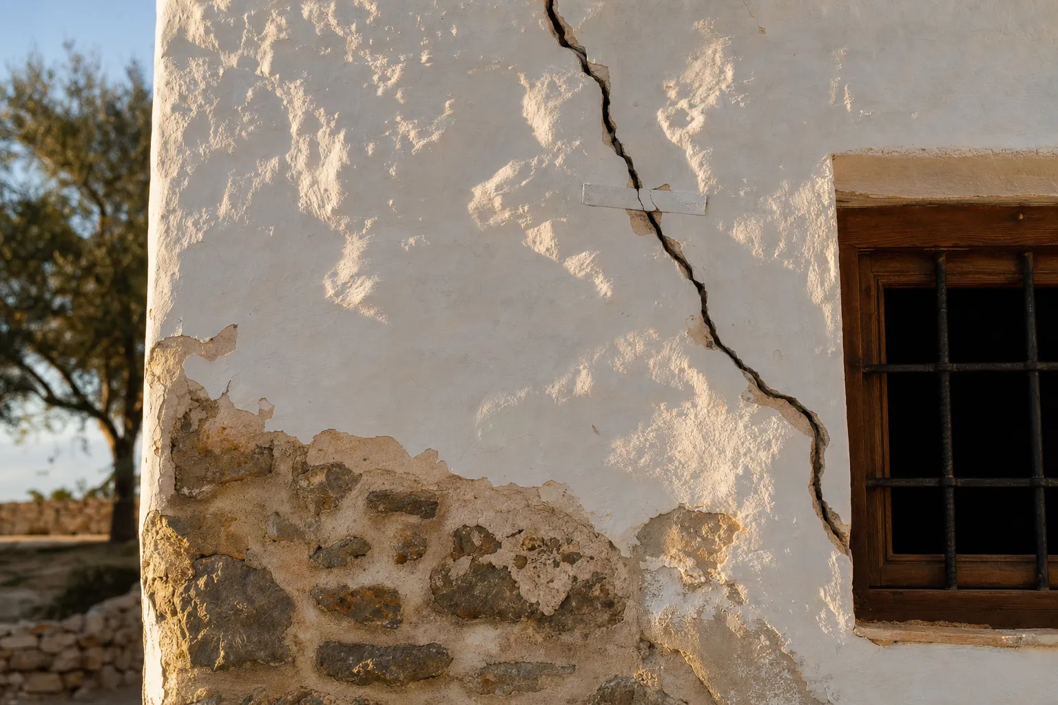 Grietas estructurales en villas antiguas de Ibiza: cómo leerlas, diagnosticarlas y repararlas