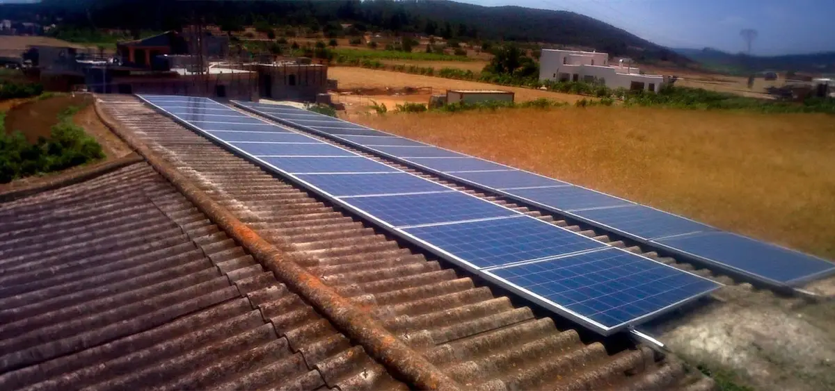 Installation von Solarpanelen in Ibiza