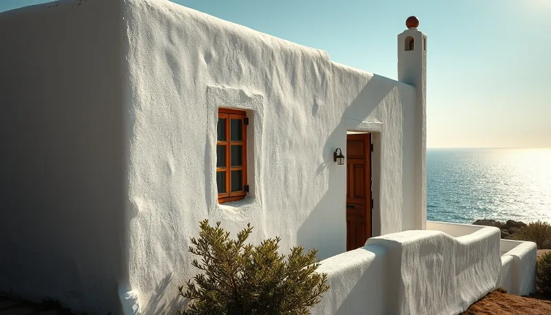 Casa tradicional en Ibiza con necesidad de aislamiento térmico para mejorar eficiencia energética