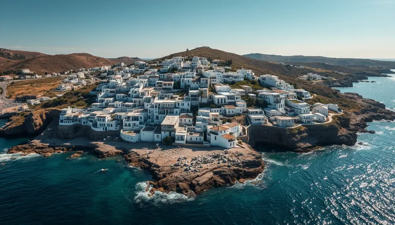 Viviendas en Ibiza junto al mar, ideales para aplicar aislamiento térmico en climas mediterráneos